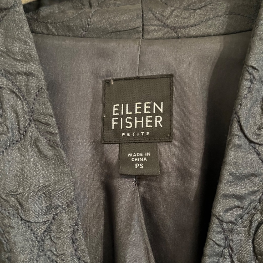 Eileen Fisher Silk jacket - Like New!!! - Picture 7 of 8